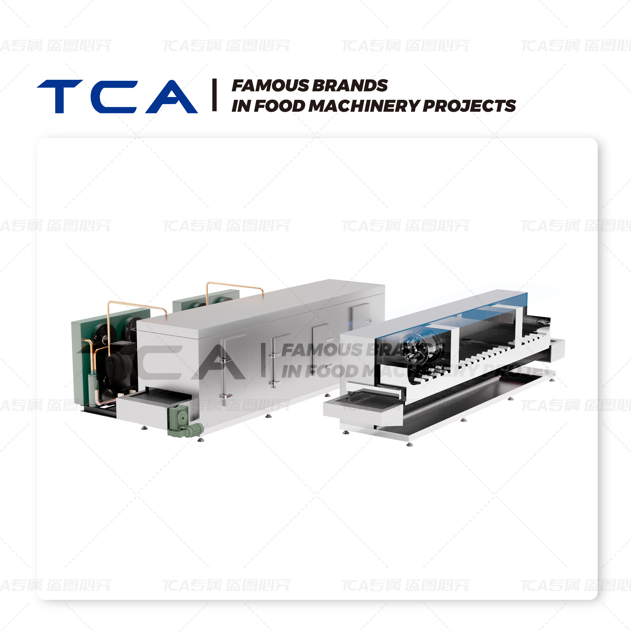 Tunnel Quick Freezer
